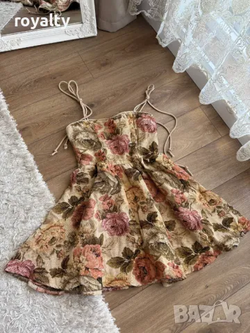 Дамска къса елегантна дамска , снимка 3 - Рокли - 49530316