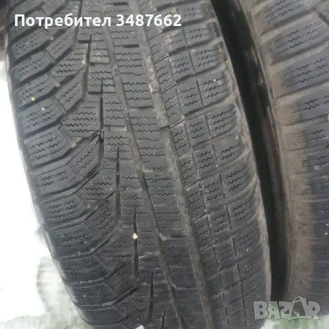 215 60 16 HANKOOK 2бр зимни дот 2019г , снимка 2 - Гуми и джанти - 48166352