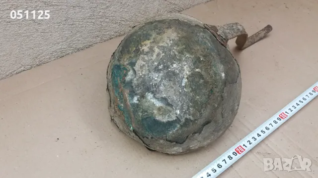 кован бакърен меден тиган , снимка 10 - Антикварни и старинни предмети - 49762196