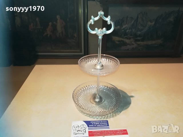 ретро бонбониера-26х15см-внос франция, снимка 5 - Колекции - 30073622