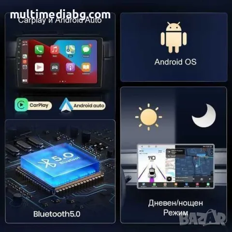 Dacia Logan 2012г-2019г Мултимедия Навигация Android, снимка 3 - Аксесоари и консумативи - 55792336