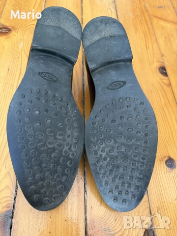 Tod’s мъжки кожени обувки 43.5, снимка 7 - Спортно елегантни обувки - 56054640
