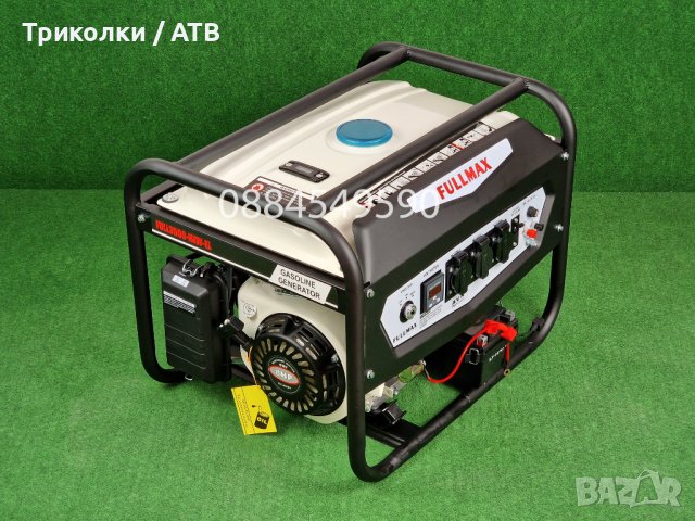 Агрегат / Генератор за ток 3,5 KW – със стартер и акумулатор / generator, снимка 2 - Генератори - 38445253