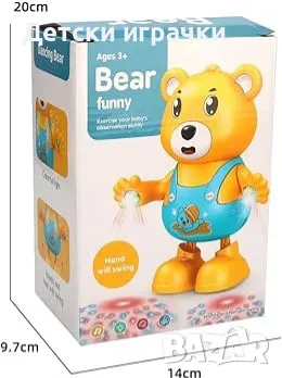 Танцуващо Мече прожектира, светлинни ефекти , снимка 3 - Музикални играчки - 49171575