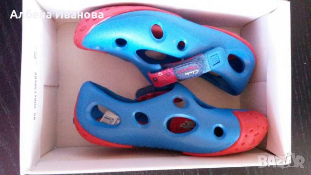 Детски сандали Clarks номер 22.5, снимка 6 - Детски сандали и чехли - 29107093