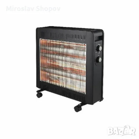 Отоплителна печка Rosberg R51972E с 4 кварцови реотана, 2400W – бързо, ефективно и безопасно , снимка 4 - Отоплителни печки - 56128814