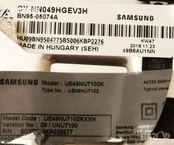 Samsung BN41-02635,UE49KU6502U BN44-00876C,UE49NU7102K,BN44-00856C,BN41-02534, снимка 7 - Части и Платки - 36885832