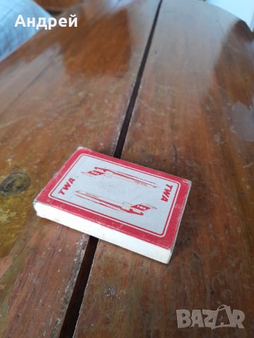 Стари карти за игра TWA