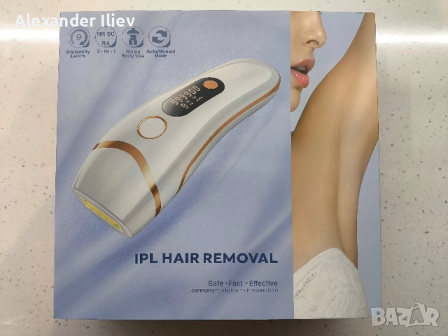 Лазерен епилатор НОВ за мъже и жени , снимка 3 - Епилатори - 52404136