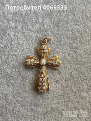 Много красив златен кръст 14к 5.3 гр , снимка 7 - Колиета, медальони, синджири - 51357848