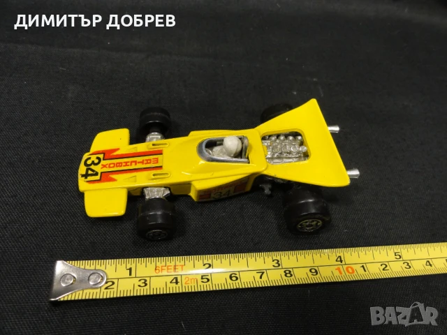 СТАРА РЕТРО МЕТАЛНА КОЛИЧКА MATCHBOX ENGLAND SPEED KINGS, снимка 7 - Колекции - 50839602