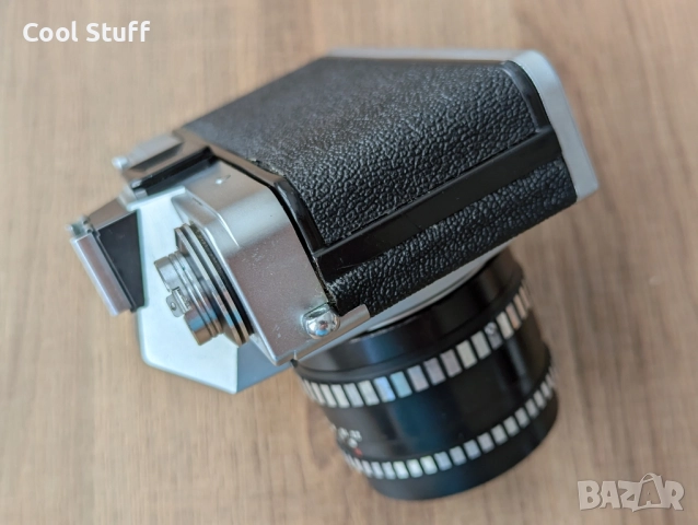 Фотоапарат Praktica LTL с обектив Meyer-Optik 2.8/29 Görlitz Orestegon, снимка 6 - Фотоапарати - 51662452