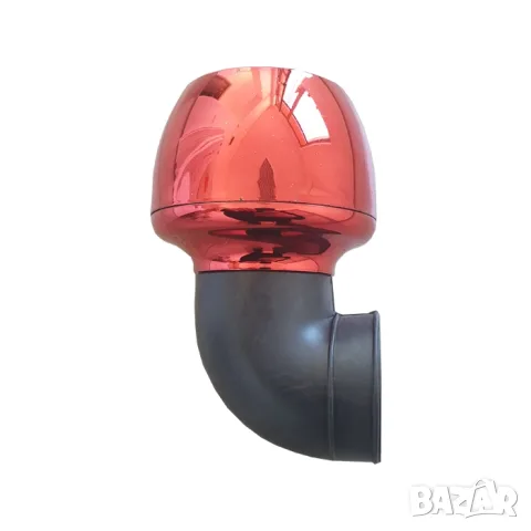 Спортен въздушен филтър 50 mm червен с височина 140 mm