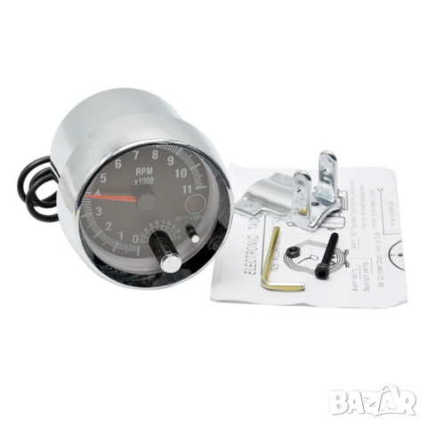Оборотомер с шифт лампа 7 цветен, снимка 4 - Аксесоари и консумативи - 44636256