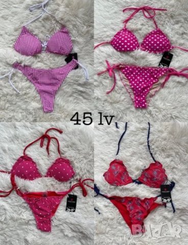 Дамски бански комплект бикини и едно парче, снимка 4 - Бански костюми - 38061775