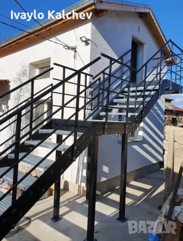 Външни стълби и парапети по поръчка – метални конструкции - ЛИЗИНГ, снимка 5 - Други услуги - 53996104