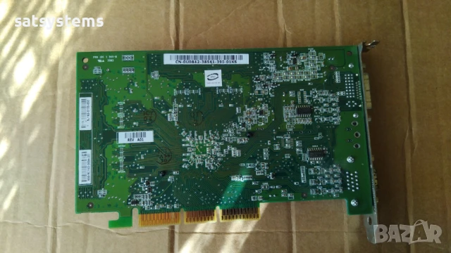 Видео карта NVidia Quadro Dell FX 500 128MB DDR 128bit AGP, снимка 9 - Видеокарти - 50899699