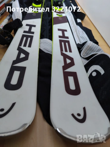 Ски Head i.Shape PRO Intelligent 163 със сак, Обувки Salomon X.Pro 100-29.0 със сак + щеки 130 и 125, снимка 2 - Зимни спортове - 53185324