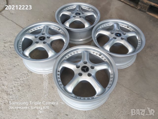 4 броя алуминиеви джанти за Mercedes Benz C-Class 17, снимка 10 - Гуми и джанти - 40832635