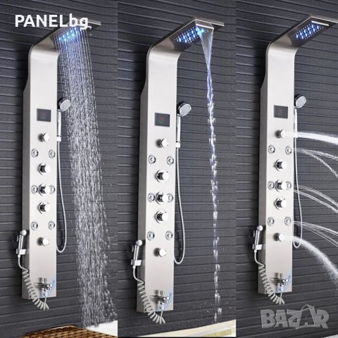 Хидромасажен душ панел Игуасу,6 функции,смесител-БЕЗПЛАТНА ДОСТАВКА, снимка 11 - Душове - 35557451