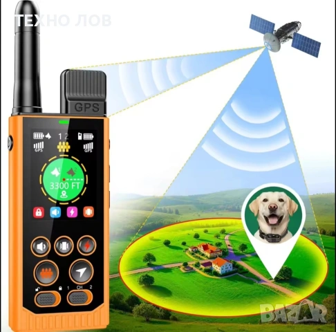 GPS, Електронен нашийник, електронна ограда 