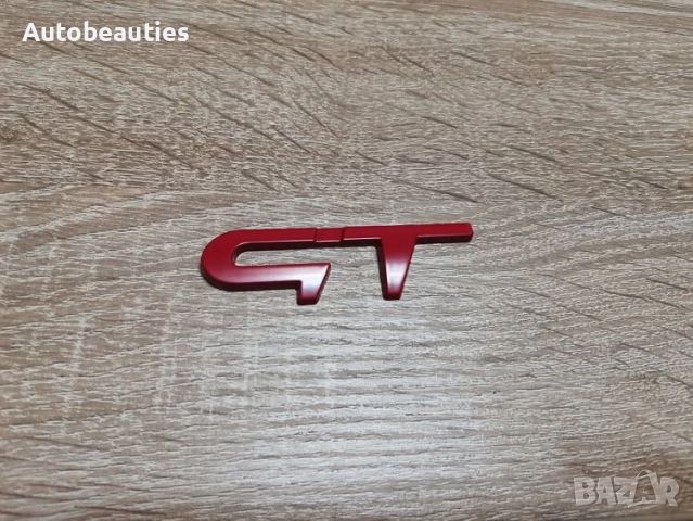 Renault GT червена емблема 