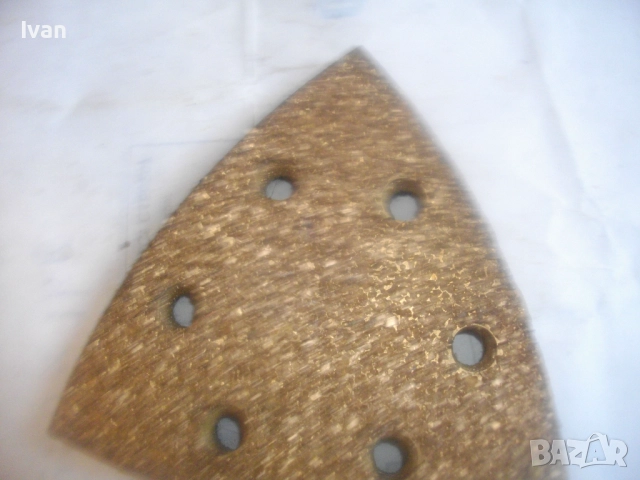 90х90х90мм нова диамантена делта велкро триъгълна приставка самозалепваща се за виброшлайф реноватор, снимка 15 - Други инструменти - 51555795