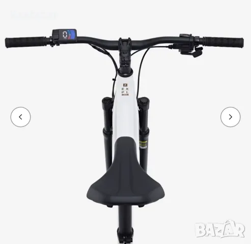 ЕЛЕКТРИЧЕСКИ ПЛАНИНСКИ ВЕЛОСИПЕД ЗА ПРЕХОДИ E-EXPL 100, 29", С ПРЕДНО ОКАЧВАНЕ