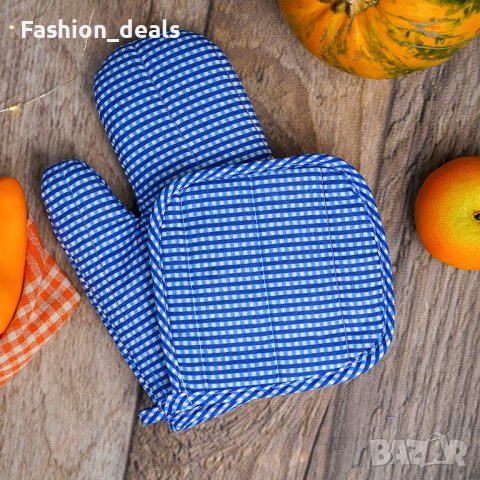 Нова ръкавица за фурна устойчива на топлина за кухня готвене печене скара грил, снимка 4 - Аксесоари за кухня - 37713541