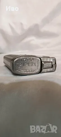 Австрийска бензинова запалка Imko Triplex Streamline, снимка 5 - Запалки - 49222689