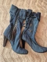 Дамски дънкови ботуши 38, снимка 1