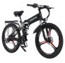 Електрически велосипед JINGHMA R3, Сгъваем, 800 W, 26", 12.8 Ah, 21 скорости, 45km/h, Черен, снимка 17