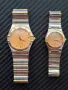 Комплект мъжки и дамски Omega Constellation Manhattan (Quartz / Стомана и Злато), снимка 2
