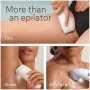 Нов Епилатор Braun Silk-épil 5 за Мокро/Сухо с Масажиращ Накрайник Браун, снимка 7
