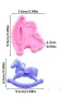 Голямо дървено конче клатушка силиконов молд форма декорация торта фондан шоколад и др., снимка 6