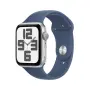 НОВ❗️ ГАРАНЦИЯ❗️APPLE WATCH SE 2 ❗️Лизинг от 10€/мес /40mm ❗️ Silver Al denim sb s/m, снимка 2