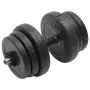 vidaXL Дъмбел с тежести 40 кг, снимка 3