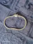 Оригинална гривна PANDORA тип змийска верижка със закопчалка във формата на сърце. Маркировката на м, снимка 3