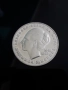 рядката сребърна монета от 20 лева 1982г. "Людмила Живкова", снимка 2