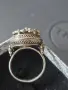 Продавам старинен сребърен пръстен,филигран, снимка 2