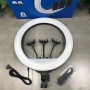 LED Ринг лампа RL-18" със статив и дистанционно, снимка 1