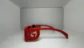 Дамски слънчеви очила Gucci Interlocking G / Rectangle – Червени / Масивно GG лого, снимка 2