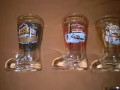 Венециански прозрачни чаши за шотове  6 чаши стъклени ботуши Ретро , снимка 4
