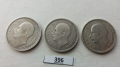 лот от 3 броя по 50 лева от 1930 година сребро, снимка 4
