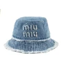 Miu Miu Дамска Лятна Шапка Миу Миу - Налични Различни Цветове Код E690, снимка 11
