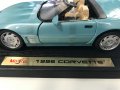 MAISTO метална колекционерска количка CHEVROLET CORVETTE 1997 1:18NEW, снимка 6