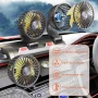 Троен автомобилен вентилатор Digital One SP01097, 12V, 2 скорости, 3 режима на употреба, за кола, къ, снимка 10