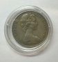 20 cents nickel coin Elizabeth II 1969, снимка 2
