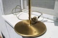 Масивна месингова настолна лампа ''Bancamp'', снимка 3