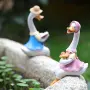 Декоративни фигурки ,чифт влюбени патици за тераса,двор,балкон,ресторант,офис ,дом, снимка 6